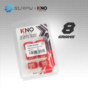 KNO Racing Flyball Bola Copper Power Up Durable 280 °C Heat Resistance 8g-14g Accurate Weight NMAX V1 V2 AEROX V1 V2 MIO i125 TAIWAN Quality