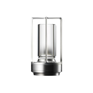 (SG Seller) Touch Control USB Rechargeable LED Table Lamp3-Colour imming Living Room Bar Dining Room Decoration Ambient Light Portable Camping Lamp Metal Bedroom Night Light Desk Lamp