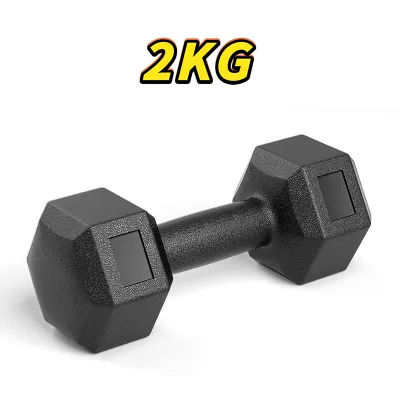 Tạ tập gym hình lục giác 5KG Trọng lượng chính xác Quả tạ tập thể dục đa năng 1-5kg