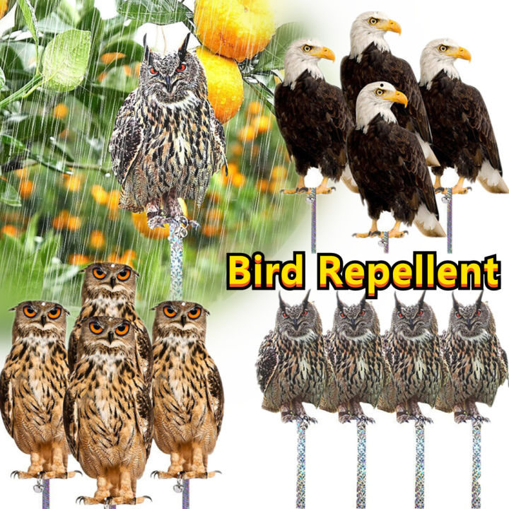 Owl Decoy Bird Deterrent Devices Pigeon Repellent Garden Pigeon