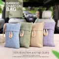 Bamboo Charcoal Air Purifying Bags Breathe Green Charcoal Odor Eliminator Bags Nature Fresher Air Purifier Bags Activated Charcoal Odor Absorber for Home Car. 