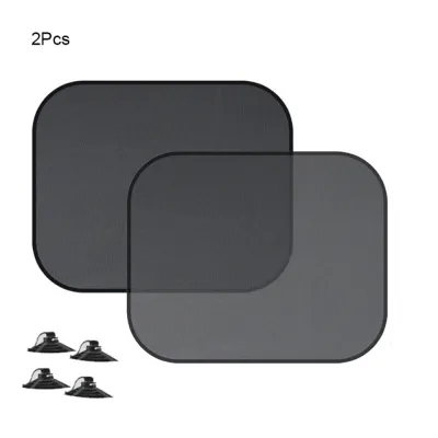 【COD&Fast Delivery】 2Pcs Protector Universal Window Visor Sun Shade Windscreen Folding Car Sunshade Covers Windshield