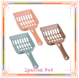 SpoiledPet Cat Litter Scoop Plastic Cat Litter Shovel Cat Litter Sand Waste Scooper