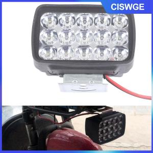 CISWGE Đèn pha xe máy chiếu sáng điểm 15 Led 1000lm cho xe máy ATV Xe tay ga