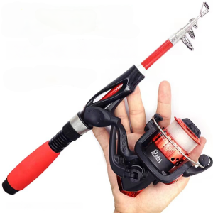 Lightweight and Portable Recreational Fishing Rods Telescopic Fishing Tackle Carbon Fishing Pole
