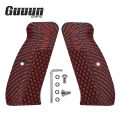 Guuun Grips CZ 75 Grips Thin OPS Texture Full Size CZ75 SP-01 Tactical G10 Grips. 