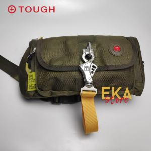 Tas Tactical Selempang/Pinggang Pria-Sling/Waist bag Crossbody Tough warrior  5598 Green Army/Black  Import