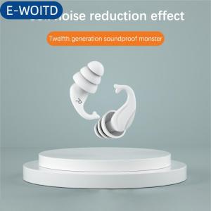 E-WOITD Chống tiếng ồn Silicone Nút tai không thấm nước bơi Tai cắm cho ngủ lặn lướt mềm thoải mái natation bơi tai bảo vệ