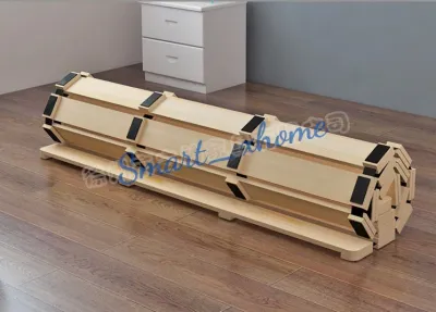 X007 Giường cuộn gỗ thông đơn giản đủ kích thước gấp gọn dễ dàng tiết kiệm diện tích cho căn nhà của bạn Smart_xhome