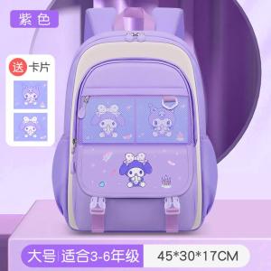 Christmas gifts Halloween Kawaii Kuromi Cartoon Sanrio Student Large Capacity Backpack Cinnamoroll New Anime Lightweight Weight Reducing Fashion Backpack