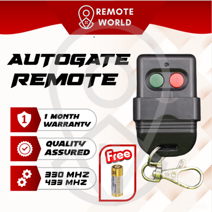 AutoGate Remote Control SMC5326 330MHz 433MHz | Alat kawalan Jauh ...