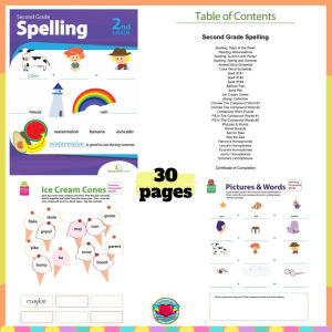 GRADE 2 (READING & WRITING) Activity Workbook Worksheet Homeschool Learning Materials | RABAH UP STORE