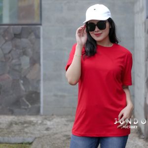 Terlaris Kaos Basic Pria Dan Wanita Kaos Polos Premium  Cotton 24s Jundo Kaos Casual Kaos Couple Trends Store