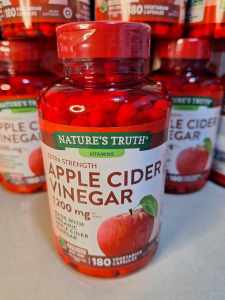 Nature’s Truth Organic Apple Cider Vinegar 1200mg 180pcs capsules (exp June 2027)