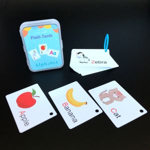 🔥New🔥Early Learning Flash Card Book Kad Animal Shape Colour Body Number Alphabet Fruit Weather Kids Education