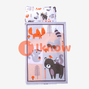 Thảm ngủ cho bé kèm chăn gối có thể tháo rời giường mềm mại cho trẻ đi du lịch dành cho trẻ mẫu giáo túi ngủ cho trẻ ở trường mầm non.