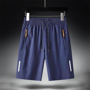 3-PCS Flash Sale Mens Sports Casual Capris Shorts 2025 New Ice Silk Quick Drying Loose Pants Fashion Beach Pants