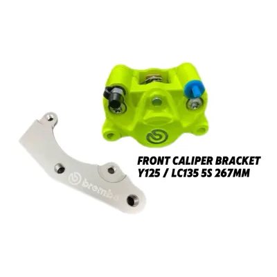 FRONT CALIPER P34 2POT Y125Z LC135 5S TAPAK BRACKET 267MM