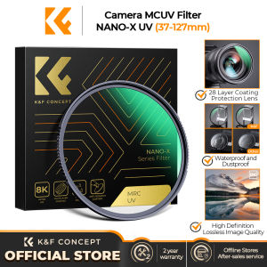 K&F CONCEPT NANO-X UV Filter with 28 Multi-Layer Coatings HD/Hydrophobic/Scratch Resistant/Ultra-Slim UV Filter