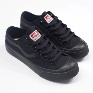 (COD) Sepatu Ventela Public Low Full Black Natural - Casual Sneakers Size 36-44