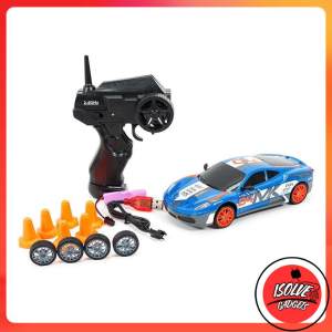 Remote Control Car Holyton RC Toy Cars 4WD. 4GHz 1/24 Scale Electric Model Vehicle for Kids and Toddler with LED Lightning Hobby Toys for Boys and Girls