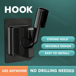 Shower Head Holder Premium ABS No Drill 120° Adjustable Waterproof Bracket for HDB Bathroom