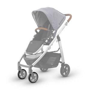 Baby Buggy Tire For Uppababy Cruz V1 Pushchair Front Wheel PU Tubeless Tyre Cover DIY Stroller Replacment Accessories