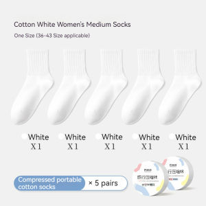 【Ship in 24H】Men Women Compress Socks Summer Day Throw Mid-tube Short Sock Pure Cotton Thin Breathable