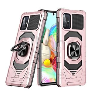 For Samsung Galaxy A13 A23 A33 A53 A73 4G 5G Case Military Combination Of sofr And Hard Protective Armor Vehicle Mounted Magnetic Shockproof Protection Phone Cover