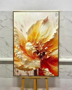 Tranh Hoa 5D Tranh Hiện Đại Tranh Canvas Tranh Tráng Gương Tranh Trang Trí Phòng Tranh Decor