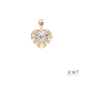 M592 Mặt và Dây chuyền thiết kế hình trái tim trẻ trung JOJO