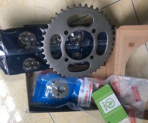 Bộ Nhông sên dĩa Malaysia nhập cho xe máy Sirius Fi