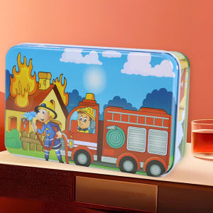 Đồ Chơi Ghép Hình Puzzle Gỗ 60 Miếng Hộp Sắt Phát Triển Trí Tuệ Trẻ Em 2026