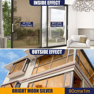 Door window privacy film heat insulation film home window decoration tinted one-way perspective glass sticker Anti-UV