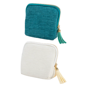 กระเป๋าเก็บของพรีเมี่ยมที่มีส่วนแบ่งส่วนซิปตกแต่งดึงซับผ้าที่อ่อนโยนเหมาะสำหรับอุปกรณ์การเดินทาง