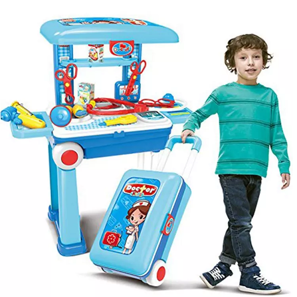 Little Doctor Trolley Set/ Playset/ Pretend Play Kit/ Doctor Set