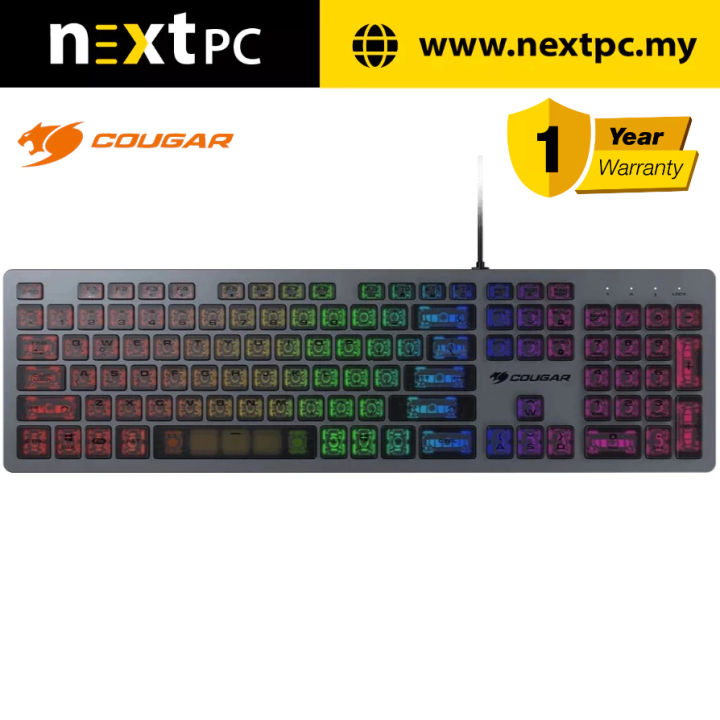 [Ready Stock] COUGAR Gaming Keyboard VANTAR AX / 1 Years Warranty | Lazada