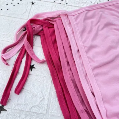 6 PCS Popok Bayi Slancar Polos Warna pink Premium Sukmastore