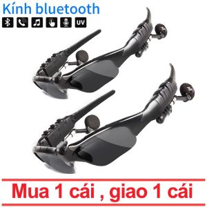 (Mua 1 tặng 1)Kính mát kiêm tai nghe Bluetooth V4.1 Kết Nối Bluetooth Nghe Nhạc Chống Bụi Bảo Vệ Mắt Khỏi Tia Uv.