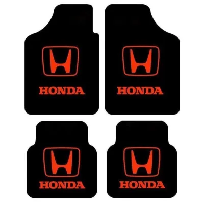 4PCS Car Floor Mat Deepdish For Honda CITY JAZZ ACCORD CRV CIVIC HRV Odyssey
