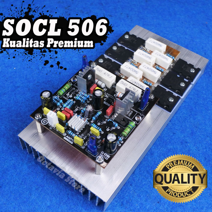 Kit Power Amplifier SOCL 506 Qualitas Super Plus Final 2 Set / Final 3