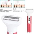 5 in 1 Electric Razor for Women Removal for Body Nose Hair Trimmer Face Shavers Eyebrow Legs Armpit Bikini Area Pubic s Painless Rechargeable Portable Faci. 