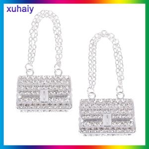 xuhaiy กระเป๋าถือโซ่โลหะกระเป๋าตุ๊กตากระเป๋าช้อปปิ้งขนาดเล็กสำหรับเสื้อผ้าบ้านตุ๊กตาของเล่นเด็กขนาดเล็ก