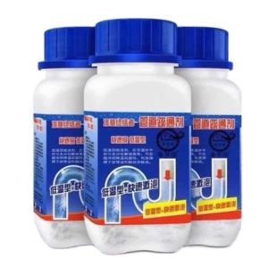 BỘ 3 CHAI BỘT THÔNG TẮC NGHẼN CỐNGCẦU LAVABO - ĐƯỜNG ỐNG THOÁT NƯỚC