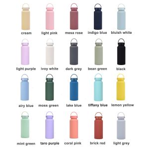 1L Thermal Flask Water Bottle Vacuum Insulated Bottle Stainless Steel Coffee Cup 650ml 500ml