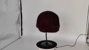 Soft Genuine Mink Beret Hat for Men and Women Fashionable and Warm Bucket Hat for Various Occasion Mongolian Styles Hat