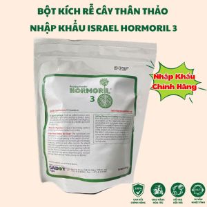 Bột Kíc Rễ Cho Cây Thân Thảo Nhập Khẩu Israel Rooting Powder Hormoril chất lượng cao phù hợp cho cây trồng thân mềm (Túi 500gr)
