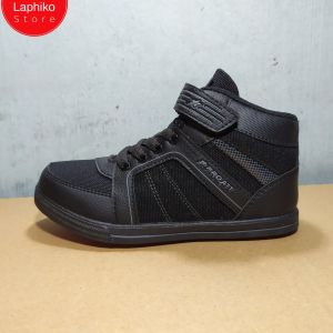 Sepatu sekolah hitam perekat tali Pro ATT HCS 289 30-33
