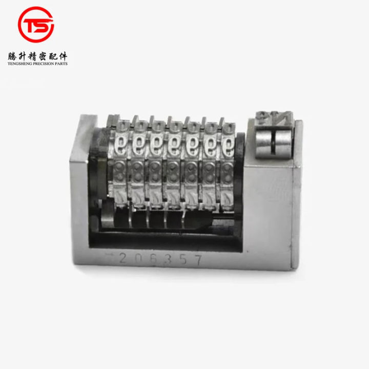 Heidelberg number machine 6 digit 7 digit all steel material coding ...