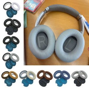 Ear Pad for A2E QC15 QC25 Headset Ear Cushion Replacement Headphones Memory Foam Earpads Earcaps Protein Leather+Sponge